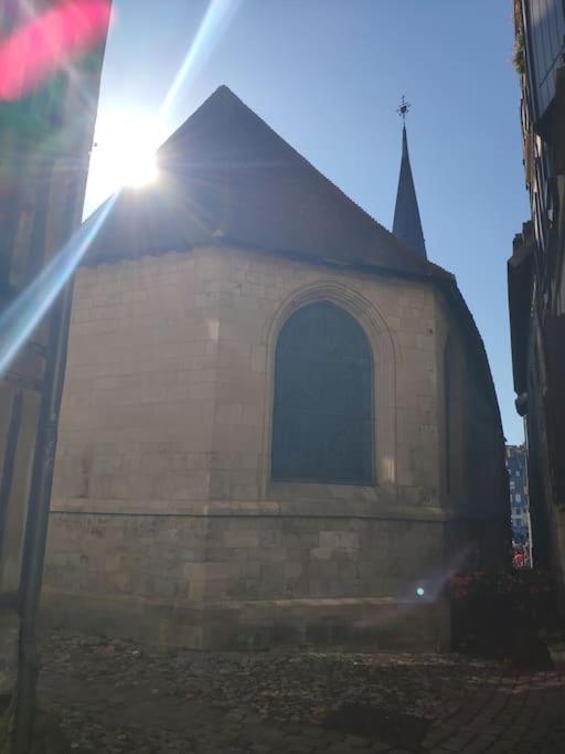 Les Coquelicots Daire Honfleur Dış mekan fotoğraf